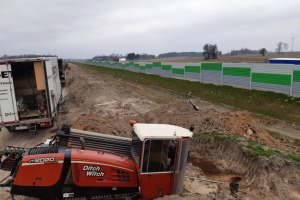 2021.04 - TRASA A1 węzeł Piotrków Trybunalski dla BUDIMEX