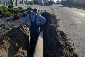 2022.11 -  DOBRZYCA woj. wielkopolskie SIEĆ KANALIZACYJNA