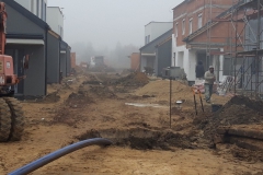2018.11; Łódź ul.Bałtycka rurociąg wodny fi110 i 160mm - ok.500m