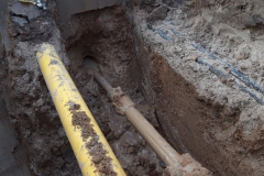 2018.12; Warszawa - rurociąg osłonowy energetyki fi225 ul.Modularna/Mineralna/Rękodzielnicza dla INNOGY STOEN - ok.1000m