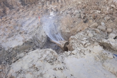 2019.03 - Budowa trasy S-17 BUDIMEX - od obwodnicy Gończyc do granicy woj.mazowieckiego - przewierty 4 otworowe fi110mm - 2000m zainstalowanego rurociągu