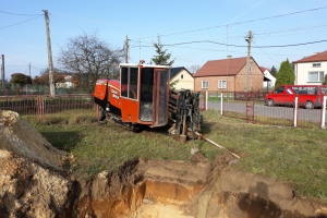 2019.11 - RUDNIK NAD SANEM - sieć wodociągowa FI 160, 110, 90, 63, 50 L-2500m