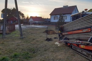 2020.02 - RUDNIK NAD SANEM - sieć wodociągowa FI 160, 110, 90, 63, 50 L-2800m