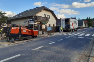 2020.03 - LUBIATÓW gm.SŁAWA - sieć wodociągowa 160mm i 110mm - L-500m