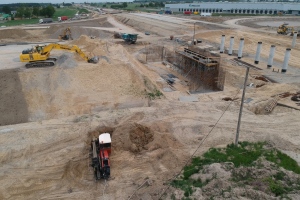 2020.06 - AUTOSTRADA A1 węzeł Piotrków Trybunalski dla BUDIMEX