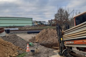 2020.12 - WARKA - TRASA KOLEJOWA WARSZAWA-RADOM dla BUDIMEX