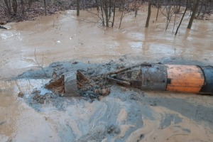 2023.01 -  MYSŁOWICE woj. śląskie - wodociąg FI400mm
