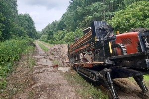 2021.06/07 - KAŁUSZYN woj.MAZOWIECKIE - kanalizacja sanitarna FI200