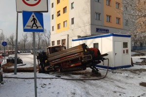 2021.12 - BEŁCHATÓW - wodociąg FI110mm L-1200m