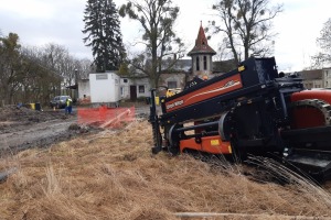 2022.02 - Radzyń Chełmiński - rurociągi osłonowe energetyki  farm wiatrowych