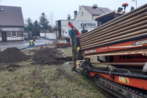 2022.02 - STAWISZYN woj. WIELKOPOLSKIE nitka wodociągowa FI125