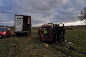 2022.03 - WIELKIE WALICHNOWY  gmina GNIEW woj.pomorskie - nitka kanalizacyjna 