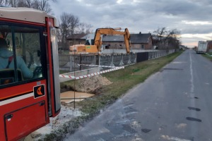 2022.04 - DORUCHÓW  woj.wielkopolskie odcinki sieci kanalizacyjnej