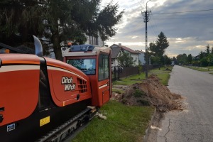 2022.05/06 - WIŚNIEW  woj. mazowieckie  - wodociąg FI160mm