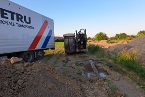 2023.06 - UNISŁAW - nitka wodociągowa  FI160mm
