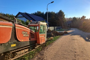2023.11/12 - ZELÓW woj. łódzkie sieć wodociągowa 